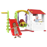 MYTS Korean Playhouse Game With Swing & Slide - White/Red
