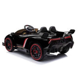 MYTS Lamborghini Veneno 2 Seater Ride-On Car 12V - Black