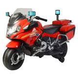 MYTS Licensed BMW Police Kids Motorbike 12V - Red