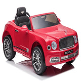 MYTS Licensed Bentley Limited Edition Electric Rideon 12V - Red