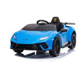 MYTS Licensed Lamborghini Huracan Kids Ride-on - Blue