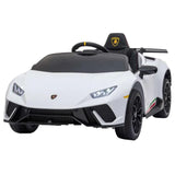 MYTS Licensed Lamborghini Huracan Kids Ride-on - White