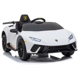MYTS Licensed Lamborghini Huracan Kids Ride-on - White
