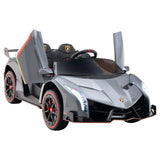 MYTS Licensed Premium Lamborghini Veneno Ride-on Car - Grey