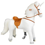 MYTS Medium Pony Horse Rideon - White