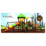 MYTS Mega Backyard Adventure Swings And Tube Slides