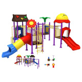 MYTS Mega Backyard Kids Playground Swinger And Slider