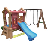 MYTS Mega Kids Naturally Playful Slide And Swings