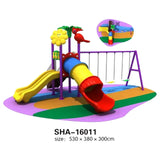 MYTS Mega Pino Wavy Slide And Swings