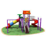 MYTS Mega Playfort Kids Playground With Slides