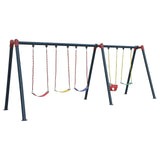 MYTS Mega Recreational Kids Metal Swing Set