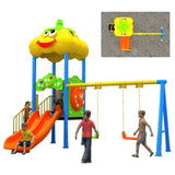 MYTS Mega Yellow Fellow Kids Slide And Swings