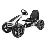 MYTS Mercedes-Benz Pedalling Go Kart Racer - White