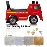 MYTS Mercedes Benz Actros Fire Fighting Push Car - Red
