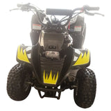 MYTS Meta X 125cc Off-Road Fully Automatic Bike - Black