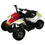 MYTS Meta X 125cc Off-Road Fully Automatic Bike - White