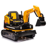 MYTS Mini Engineer Remote Control Ride-On Excavator - Yellow