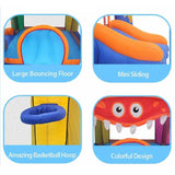 MYTS Monster Inflatable Bounce House & Bouncy Castle Slide