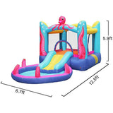 MYTS Octopus Design Inflatable Toddler Bounce House