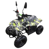 MYTS Off Road 110cc Quad Bike Camouflage Black/Yellow