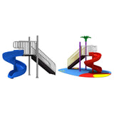 MYTS Outdoor Spiral Kids Slide - Assorted