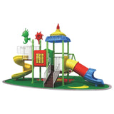 MYTS Pinokee Tube & Curved Slide And 3 Swing With Game