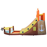MYTS Pirates Inflatable Mega Bouncer With Slide