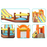 MYTS Pirates Inflatable Mega Bouncer With Slide