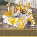 MYTS Playpen With Multifunctional Activity - Yellow