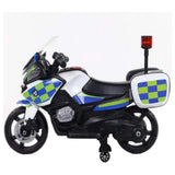 MYTS Police Kids Electric Motorcycle 6V - White