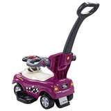 MYTS Polo Little Push Car With Handle - Purple