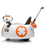 MYTS Push Around Swing Car 6V - White