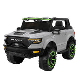 MYTS RVM Ride-On Electric Toy Truck for Kids - Grey