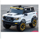 MYTS RVM Ride-On Electric Toy Truck for Kids - White