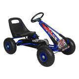 MYTS Racing Adventure Pedal Go Kart Car - Blue