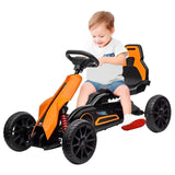 MYTS Racing Adventure Pedal Go Kart Car - Orange