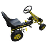 MYTS Racing Adventure Pedal Go Kart Car - Yellow