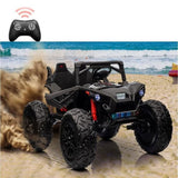 MYTS Remote Control ATV Golf Buggy UTV 12V - Black