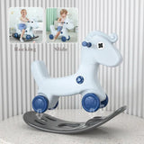 MYTS Rocking Multifunctional Horse For Kids - Blue