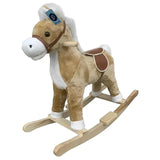 MYTS Small Rocker Horse - Beige Brown