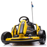 MYTS Speed 7 Drifter Go Kart 24V Electric Ride On - Yellow