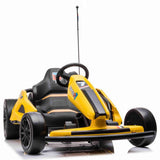 MYTS Speed 7 Drifter Go Kart 24V Electric Ride On - Yellow