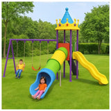 MYTS Sturdy Fun Park With 3 Swings & 2 Slides