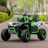 MYTS Super Hawk UTV Ride-On Jeep 12V - Green
