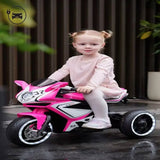 MYTS Three Wheeler Girls Ride-On Motorcycle 6V 2000W - Pink