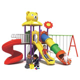 MYTS Tube Slide Teddy Top Multi Centre For Kids