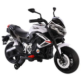 MYTS Two Wheeler Kids Rideon Motorcycle - White