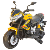 MYTS Two Wheeler Kids Rideon Motorcycle - Yellow