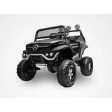 MYTS UTV Mercedes-Benz Unimog Lights Ride-On Car 12V - Black