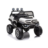 MYTS UTV Mercedes-Benz Unimog Lights Ride-On Car 12V - White